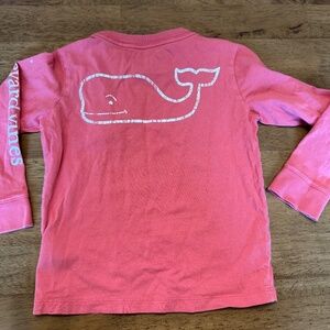 Vineyard Vines Vintage Whale Long-Sleeve Pocket Tee 4T